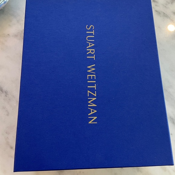 NWT Stuart Weitzman Nudistcurve 100 Strap Sandal Crystal size 7.5 - Picture 8 of 10